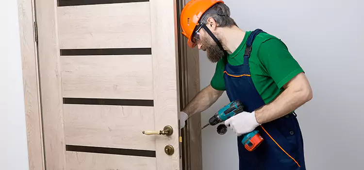 Replace Internal Door Handle with Lock Shelton